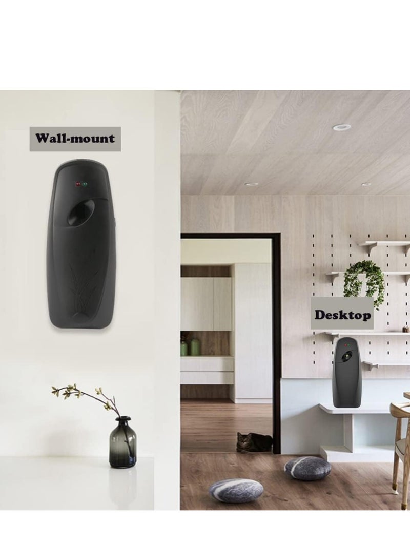 جهاز توزيع معطر الهواء الأوتوماتيكي، جهاز رش أوتوماتيكي، آلة العلاج بالروائح، موزع عطور فندقي ذكي هادئ، آلة عطرية أوتوماتيكية للحمام بتوقيت، مثبت على الحائط/مستقل - Image 2